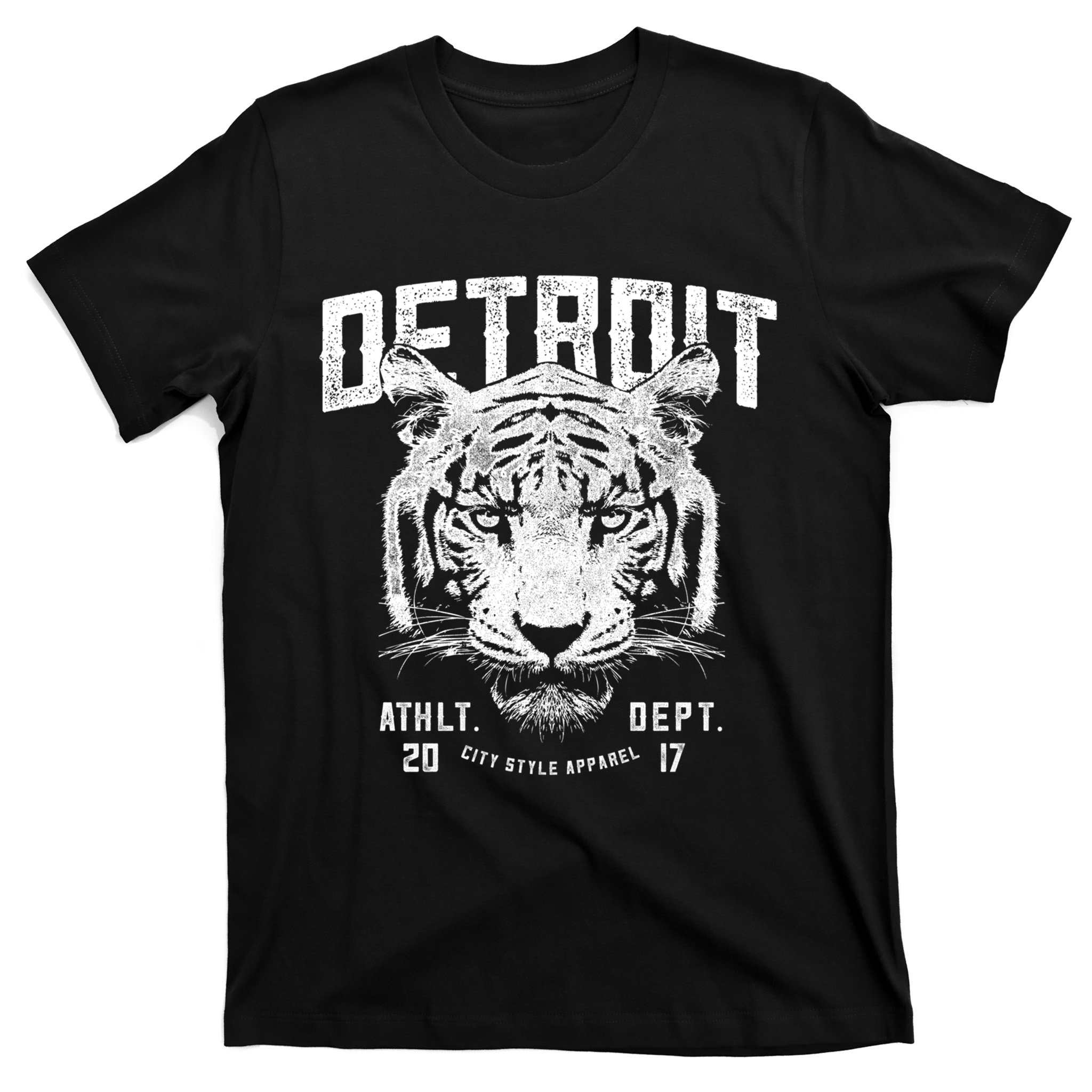 Detroit Tiger Athletic Department Apparel for Men Women Tiger Essential T-Shirt | Redbubble