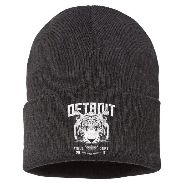 Detroit Tiger Athletic Department Apparel For Men Women Gift Sustainable Knit Beanie