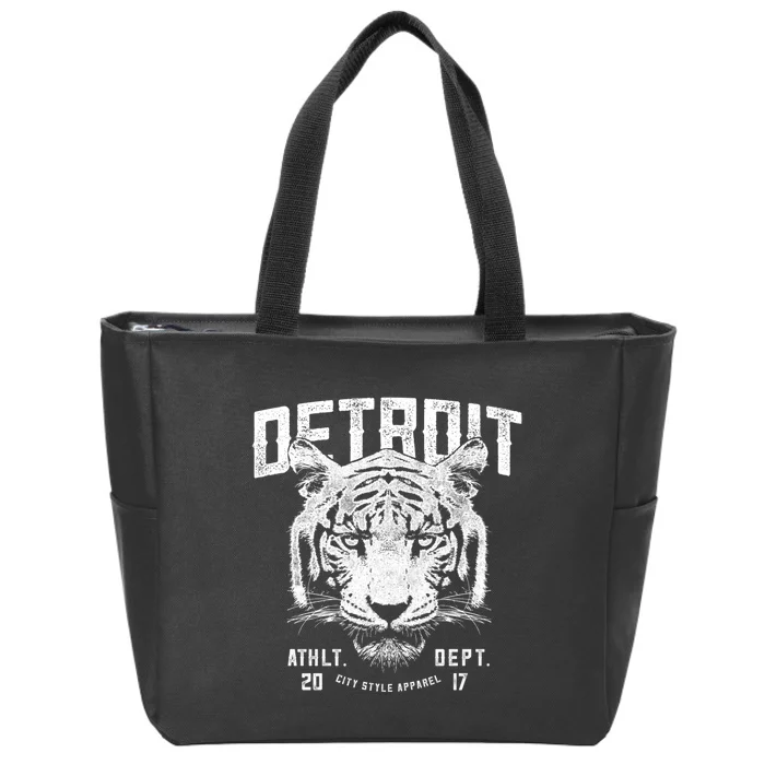 Detroit Tiger Athletic Department Apparel For Men Women Gift Zip Tote Bag