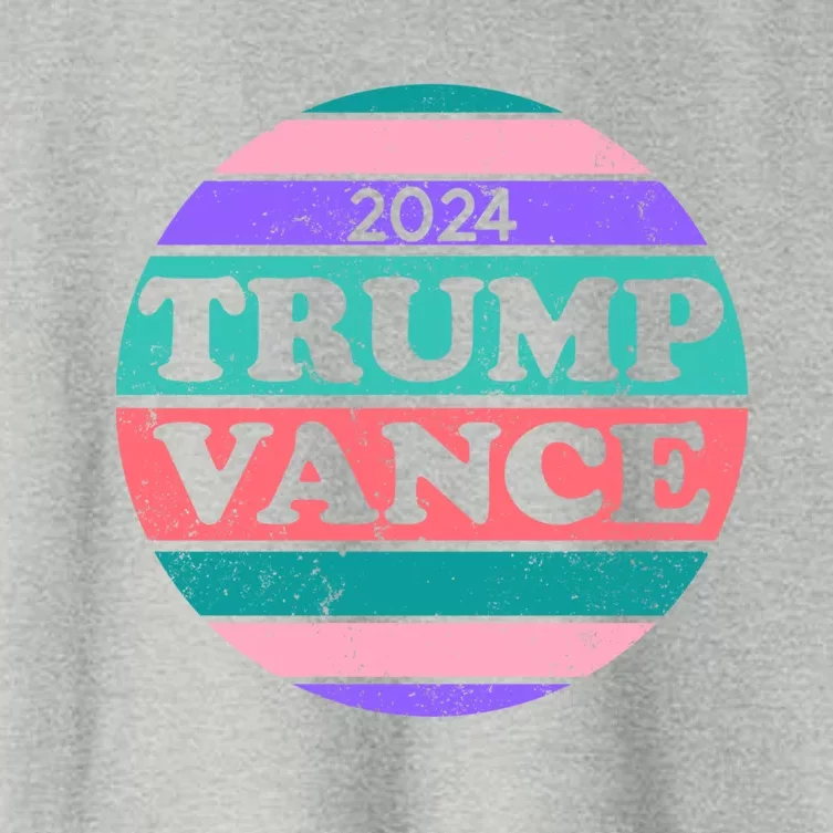 Donald Trump And Jd Vance Election 2024 Gift Women's Crop Top Tee