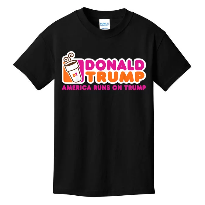 Donald Trump America Runs On Trump Kids T-Shirt