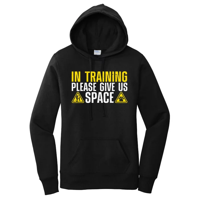 Dog Training Art For Women Dog Trainer Women's Pullover Hoodie