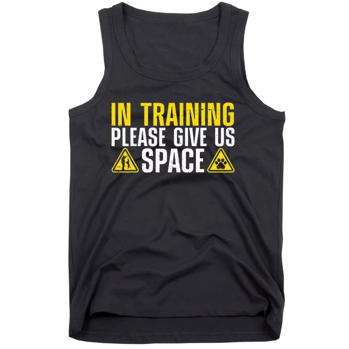 Dog Training Art For Women Dog Trainer Tank Top