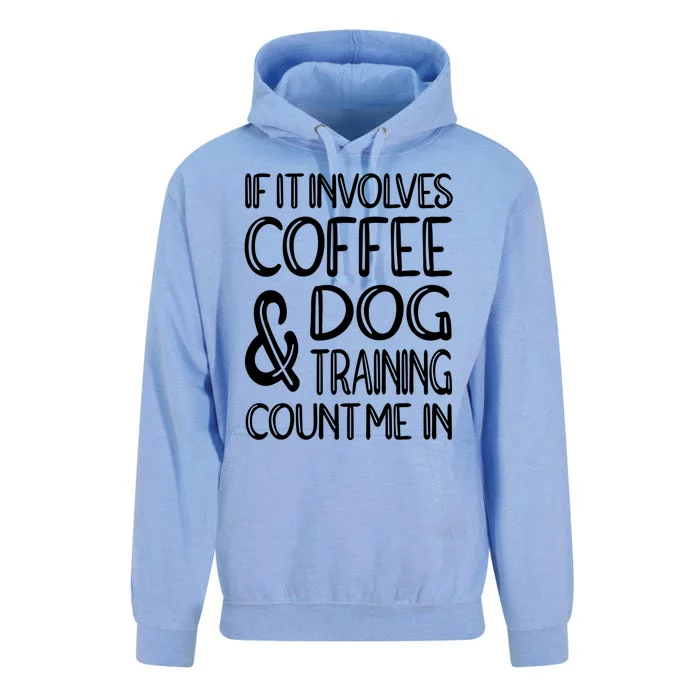 Dog Training And Coffee Dog Trainer Gift Unisex Surf Hoodie