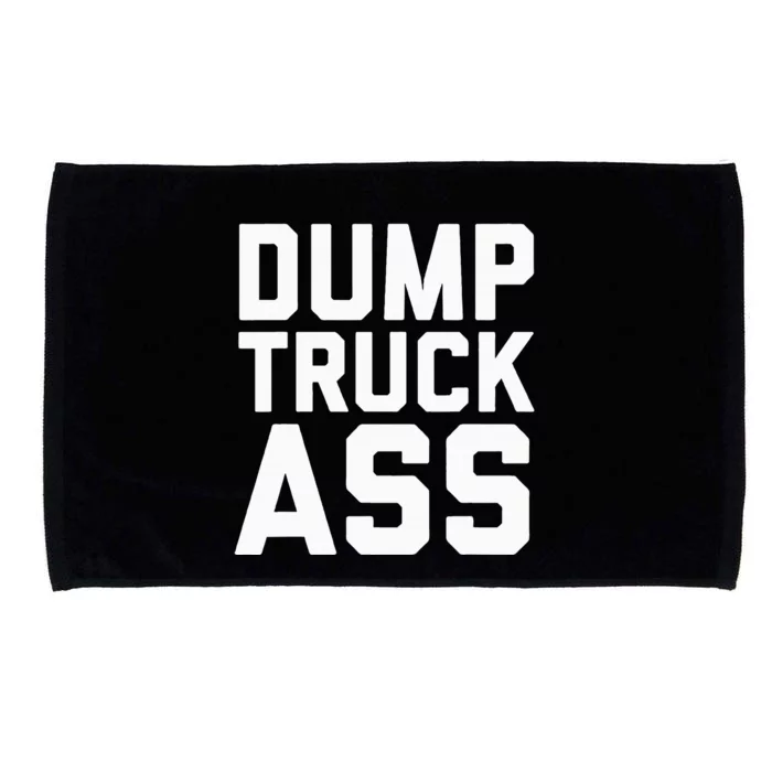 Dump Truck Ass Microfiber Hand Towel