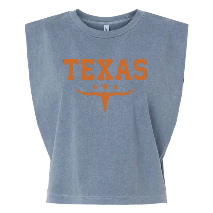 Distressed Texas Apparel Garment-Dyed Women's Muscle Tee