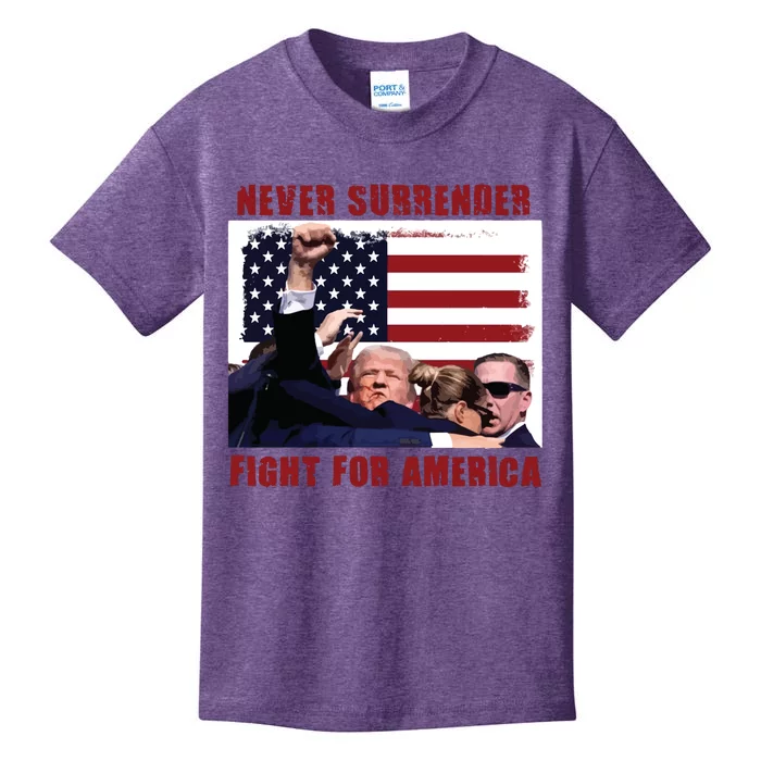 Donald Trump Assassination Kids T-Shirt