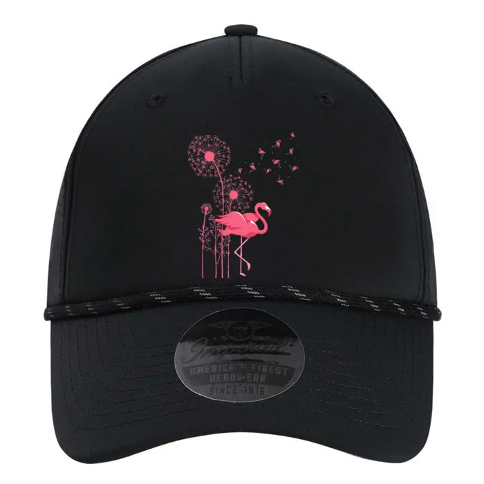 Dandelion Tropical Animal Exotic Bird Wildlife Pink Flamingo Performance The Dyno Cap