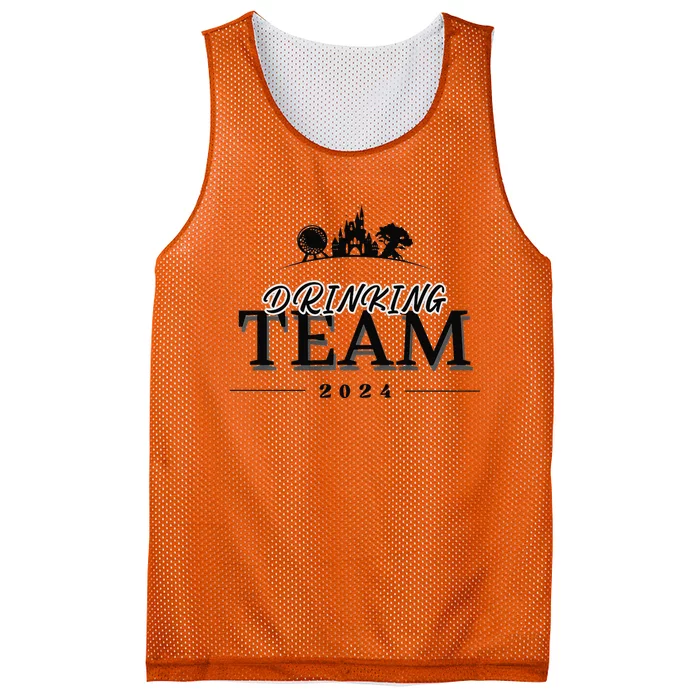 Drinking Team Assemble Mesh Reversible Basketball Jersey Tank