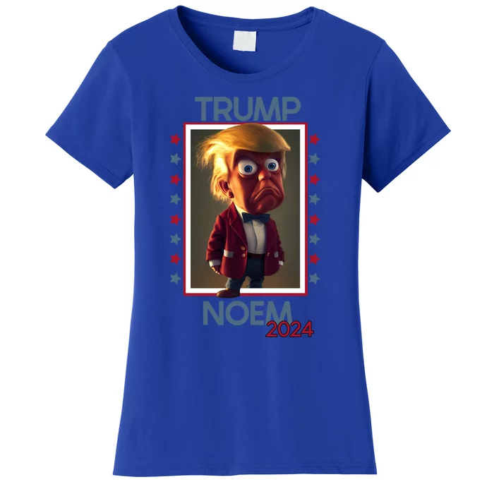 Donald Trump And Kristi Noem Election 2024 Funny Gift Women's T-Shirt