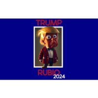 Donald Trump And Marco Rubio Election 2024 Cute Gift Bumper Sticker