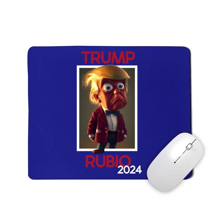 Donald Trump And Marco Rubio Election 2024 Cute Gift Mousepad