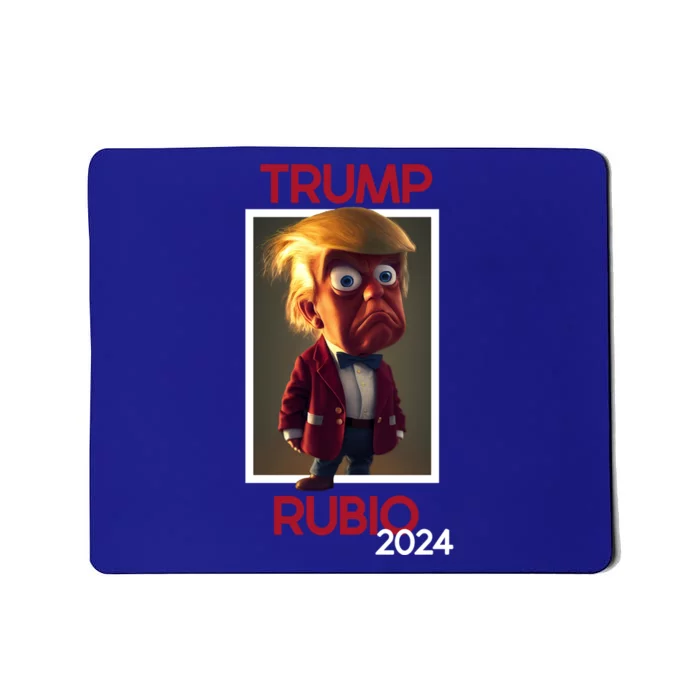 Donald Trump And Marco Rubio Election 2024 Cute Gift Mousepad