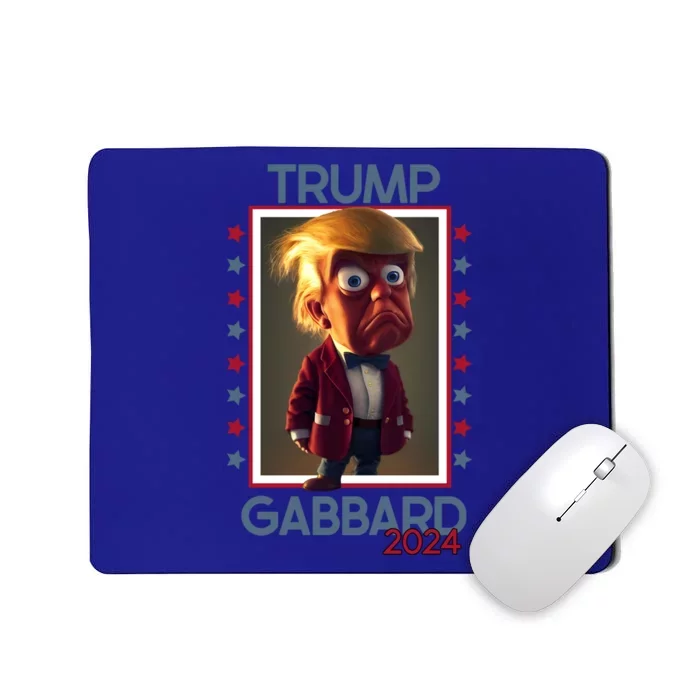 Donald Trump And Tulsi Gabbard Election 2024 Funny Gift Mousepad