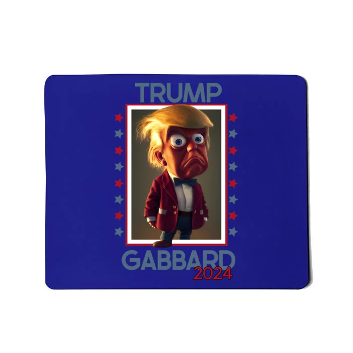 Donald Trump And Tulsi Gabbard Election 2024 Funny Gift Mousepad