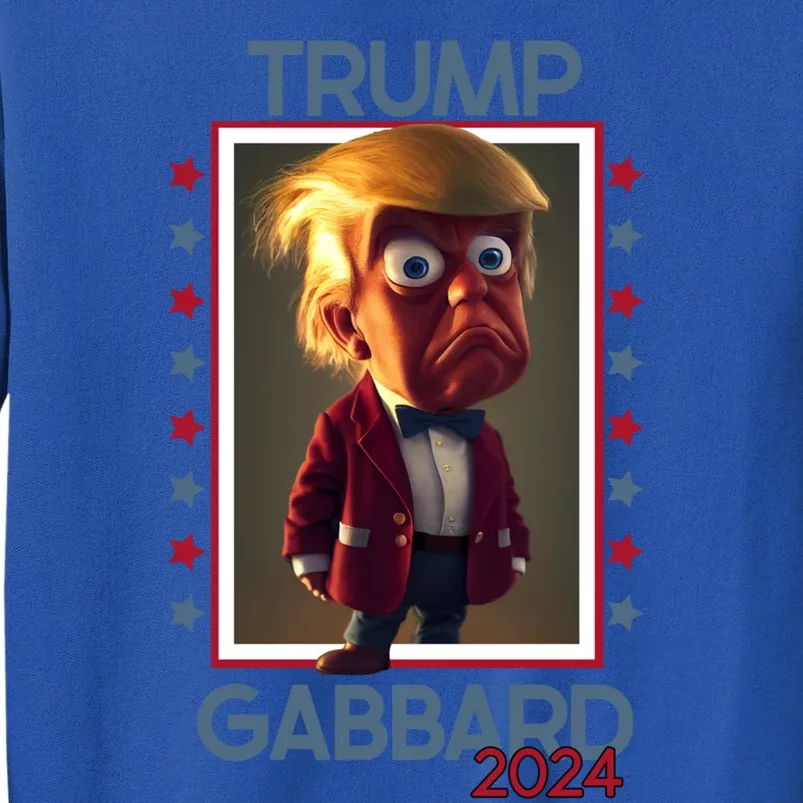 Donald Trump And Tulsi Gabbard Election 2024 Funny Gift Tall Sweatshirt