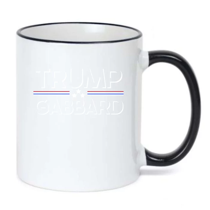 Donald Trump And Tulsi Gabbard Election 2024 Great Gift Black Color Changing Mug