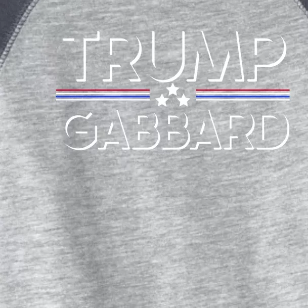 Donald Trump And Tulsi Gabbard Election 2024 Great Gift Toddler Fine Jersey T-Shirt