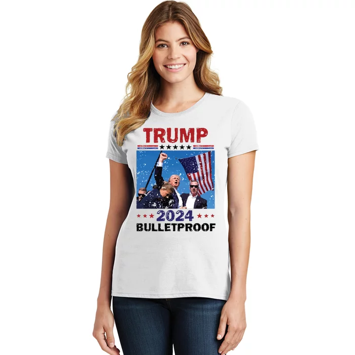 Donald Trump Assassination Still Standing Trump Shooting Women's T-Shirt