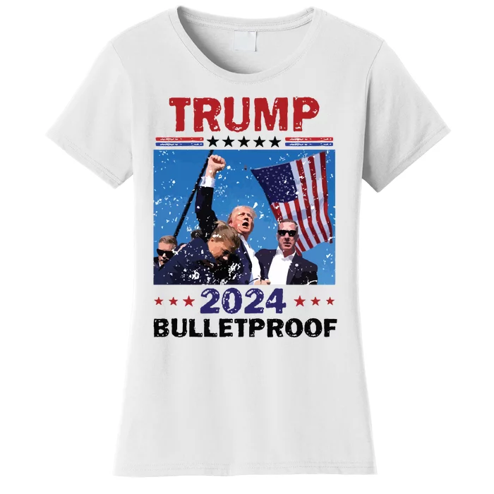 Donald Trump Assassination Still Standing Trump Shooting Women's T-Shirt