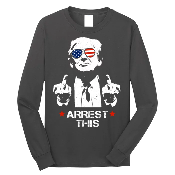 Donald Trump Arrest This Funny 2024 Election Long Sleeve Shirt