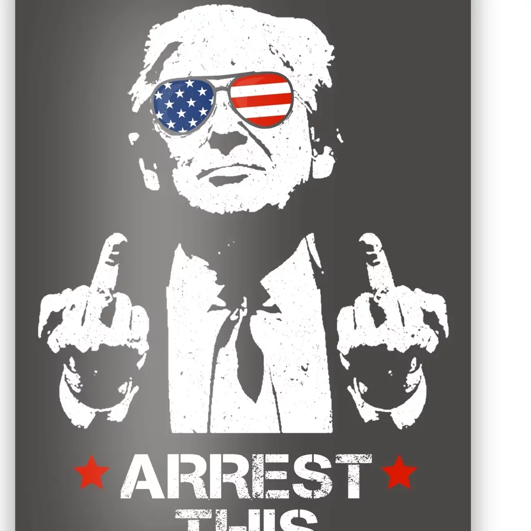 Donald Trump Arrest This Funny 2024 Election Poster