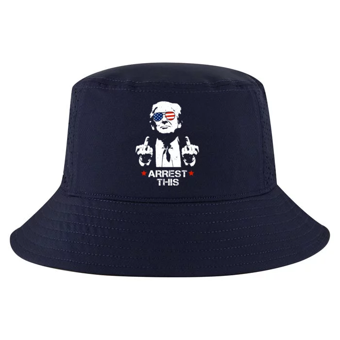 Donald Trump Arrest This Funny 2024 Election Cool Comfort Performance Bucket Hat