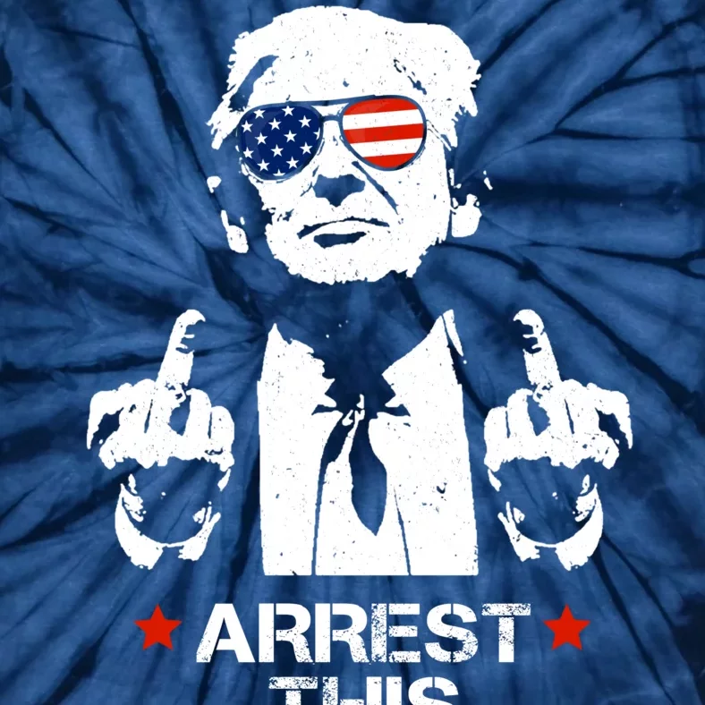 Donald Trump Arrest This Funny 2024 Election Tie-Dye T-Shirt