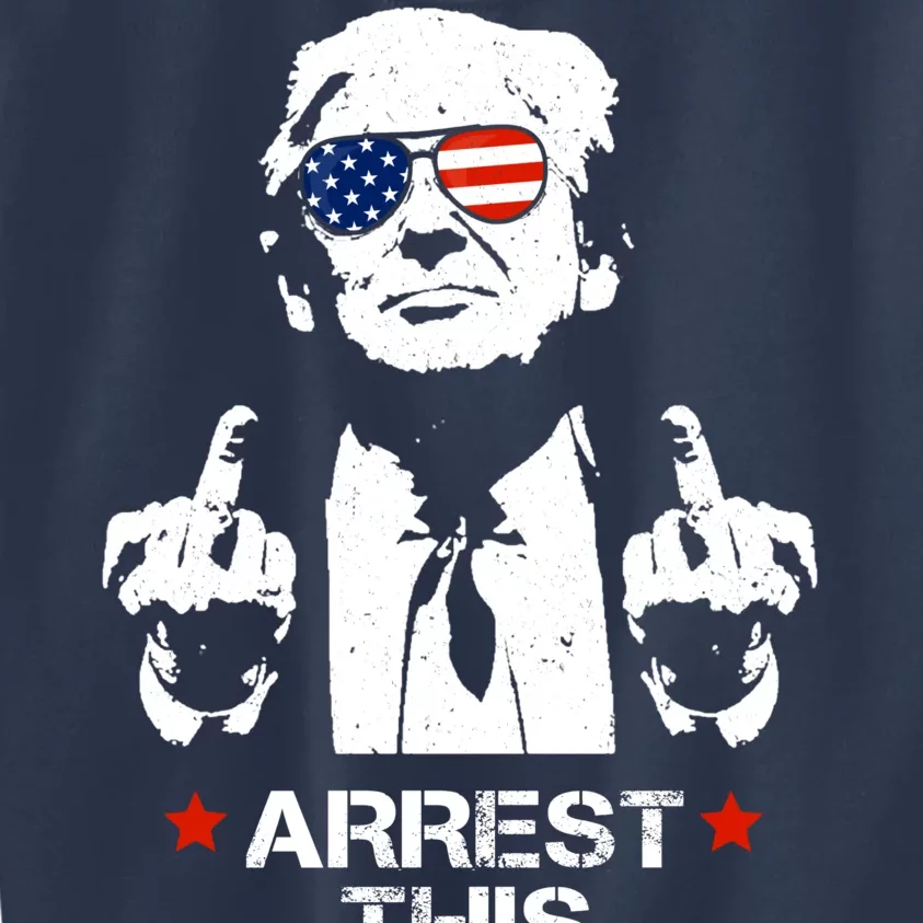 Donald Trump Arrest This Funny 2024 Election Kids Sweatshirt