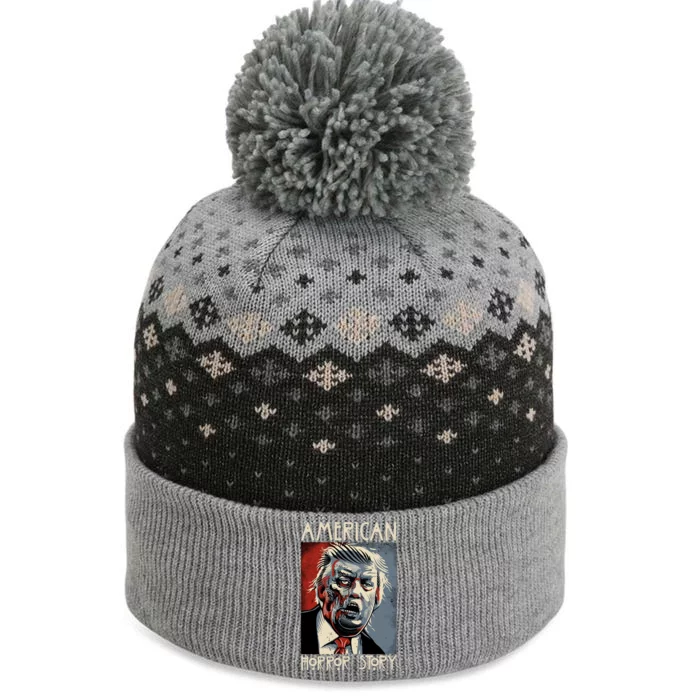 Donald Trump American Horror Story The Baniff Cuffed Pom Beanie