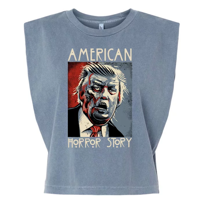 Donald Trump American Horror Story Garment-Dyed Women's Muscle Tee