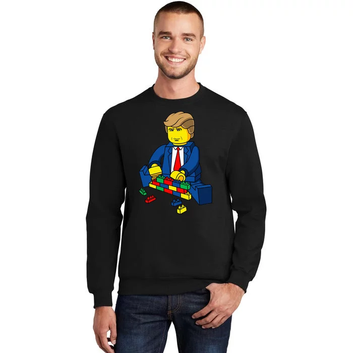 Donald Trump Build A Wall Tall Sweatshirt