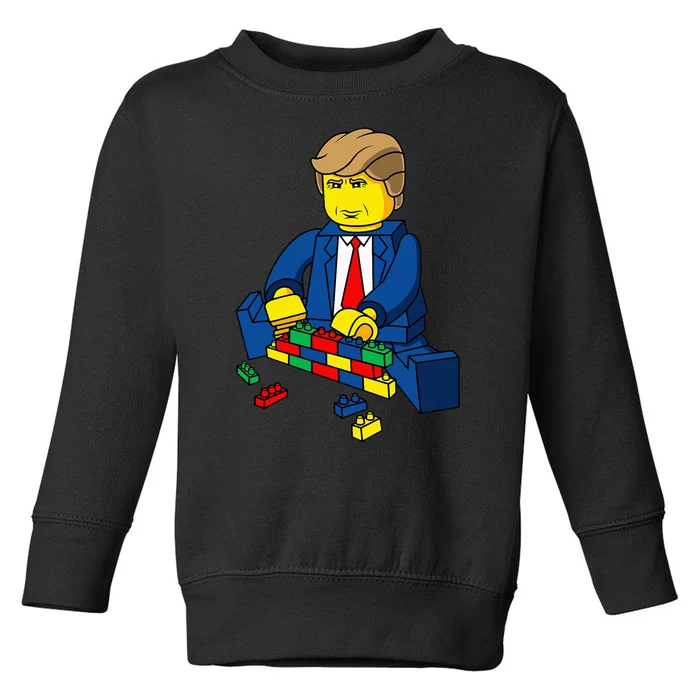 Donald Trump Build A Wall Toddler Sweatshirt