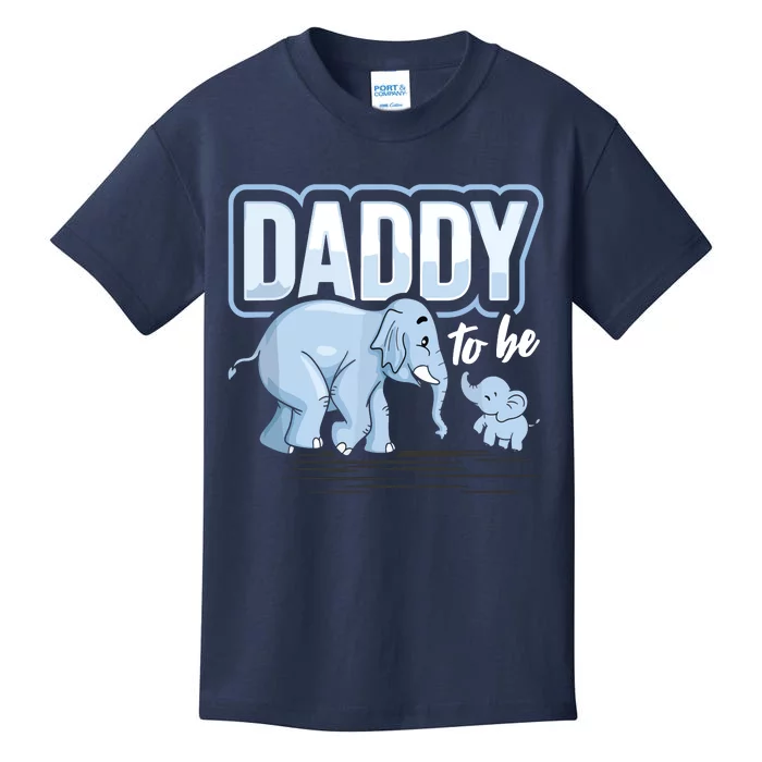 Daddy To Be Elephant Baby Shower Pregnancy Gift Soon To Be Kids T-Shirt