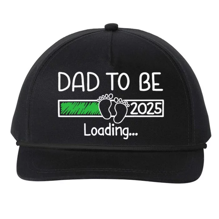 Dad To Be 2025 Dad Loading 2025 Father Snapback Five-Panel Rope Hat