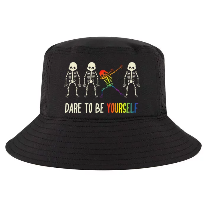 Dare To Be Yourself Cute Lgbt Pride Cool Comfort Performance Bucket Hat