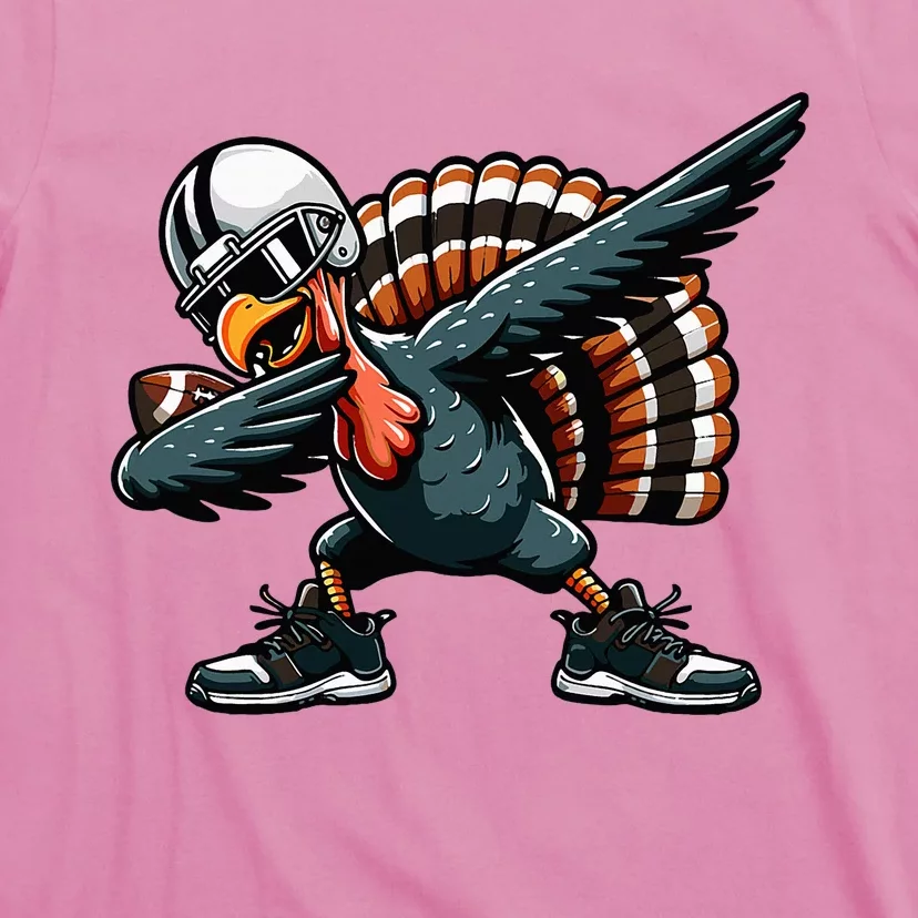 Dabbing Turkey Bowl Football Thanksgiving T-Shirt