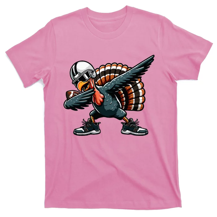 Dabbing Turkey Bowl Football Thanksgiving T-Shirt