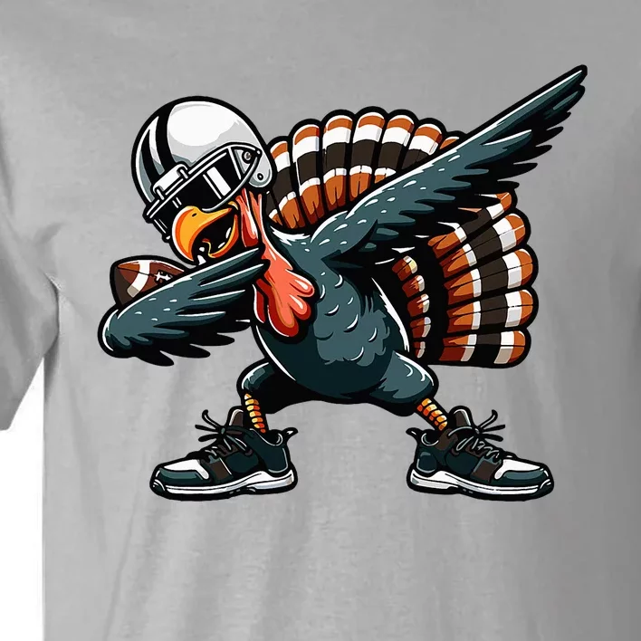 Dabbing Turkey Bowl Football Thanksgiving Tall T-Shirt