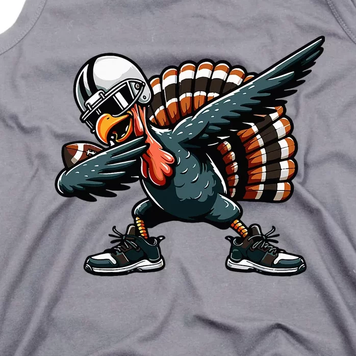 Dabbing Turkey Bowl Football Thanksgiving Tank Top