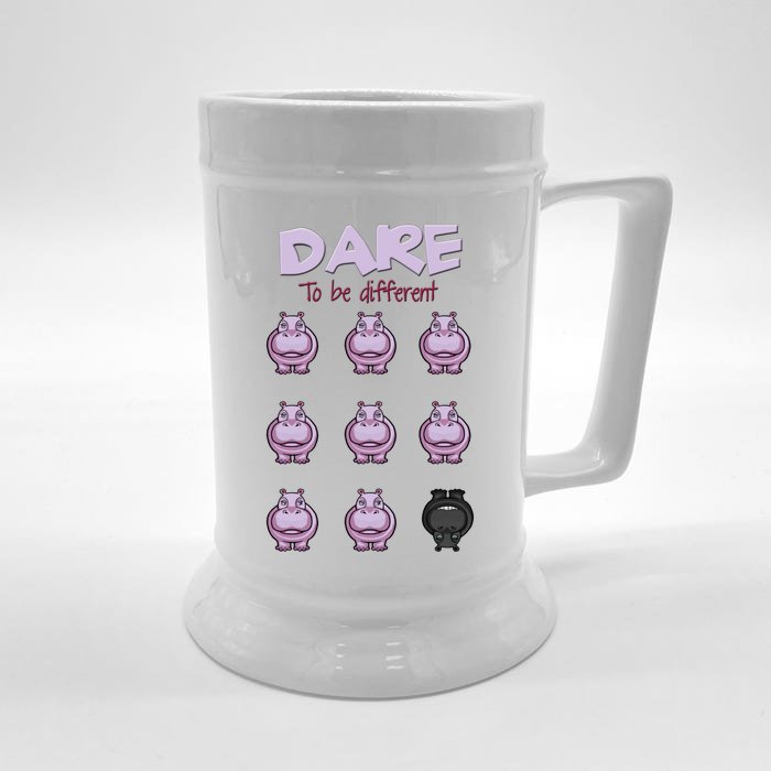 Dare To Be Different Front & Back Beer Stein