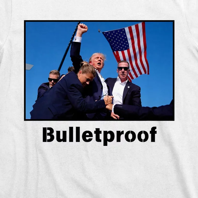 Donald Trump Bulletproof 2024 Presidential Candidate 45 T-Shirt