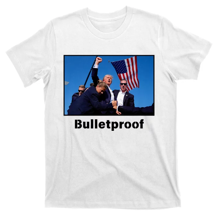 Donald Trump Bulletproof 2024 Presidential Candidate 45 T-Shirt