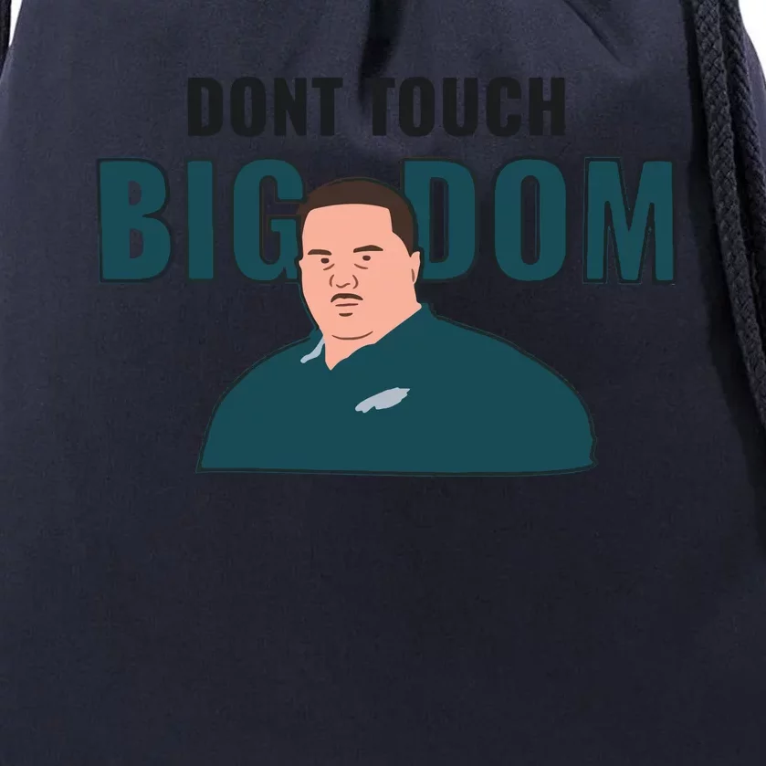 Dont Touch Big Dom Drawstring Bag