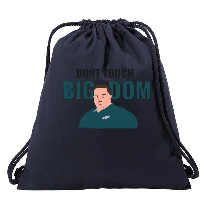 Dont Touch Big Dom Drawstring Bag