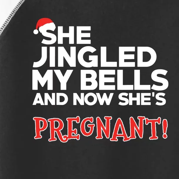 Dad To Be Funny Christmas Pregnancy Announcement Toddler Fine Jersey T-Shirt