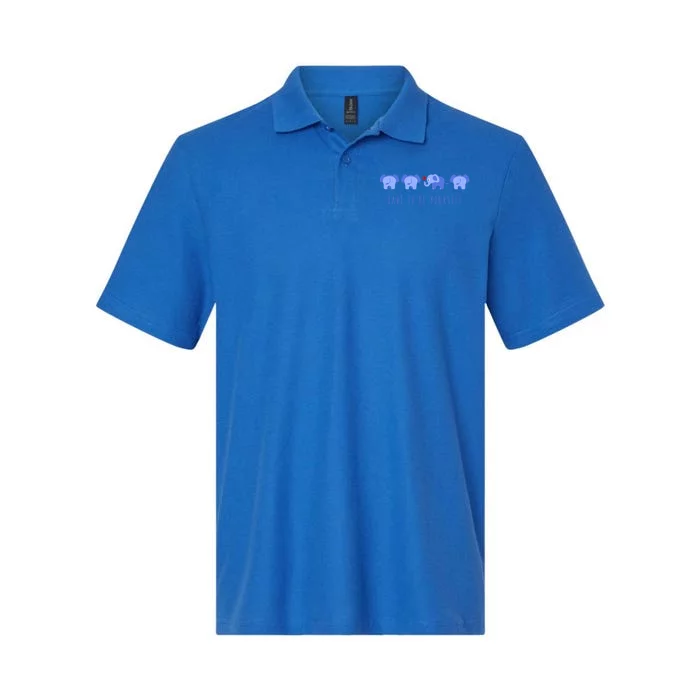 Dare To Be Yours Autism Cute Gift Softstyle Adult Sport Polo