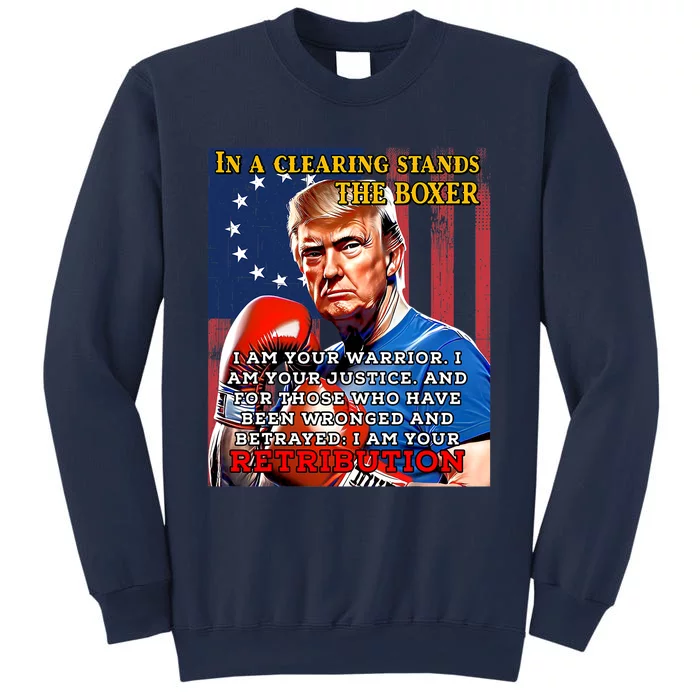 Donald Trump Boxer Indicted Jail Arrest Trump Mugshot Sweatshirt