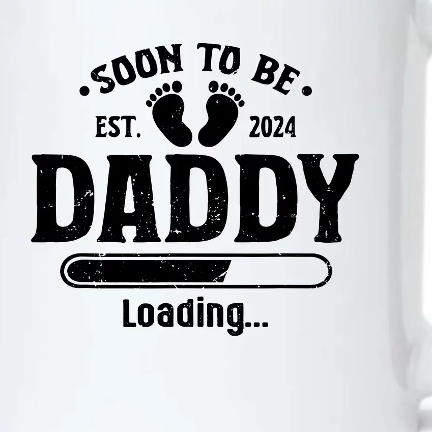 Daddy To Be Soon To Be Daddy 2024 Black Color Changing Mug