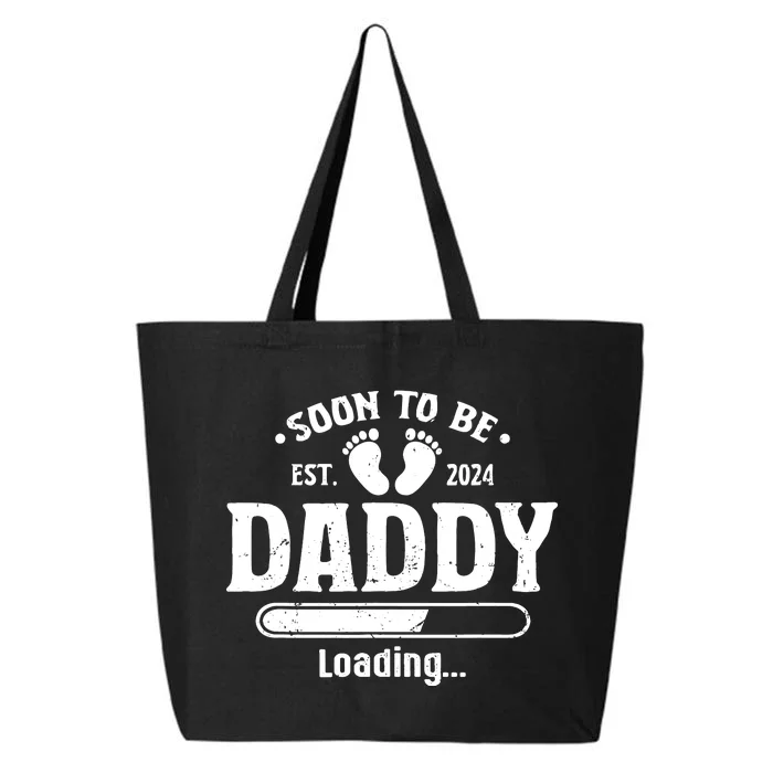 Daddy To Be Soon To Be Daddy 2024 25L Jumbo Tote